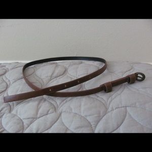 Brown waist belt